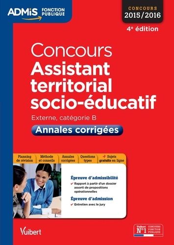 Concours Assistant Territorial Socio-Éducatif - Annales Corrigées