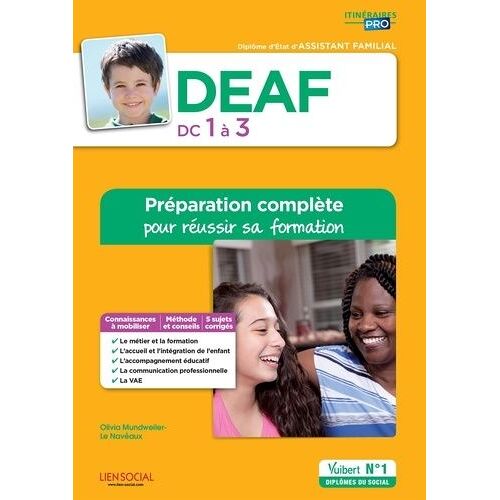 Deaf Dc1 À 3 - Préparation Complète Pour Réussir Sa Formation