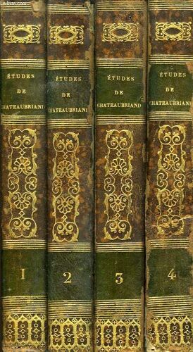 Etudes Ou Discours Historiques Sur La Chute De L'empire Romain, 4 Tomes