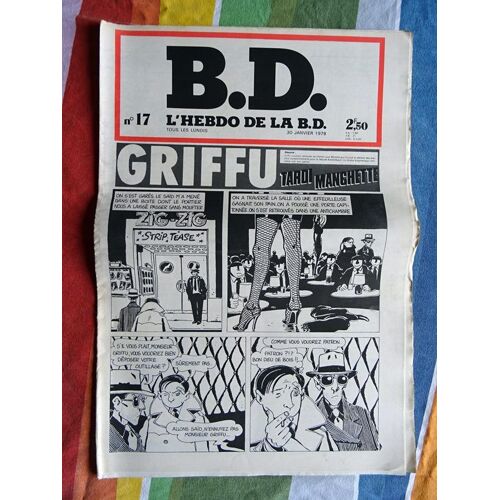Bd L'hebdo De La Bd N°17