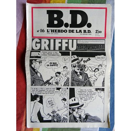 Bd L'hebdo De La Bd N°16