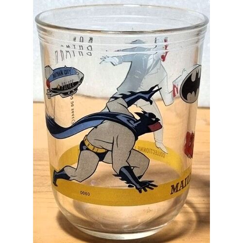 Verre À Moutarde " Maille " Batman Vs Double-Face ( 1995, Dc / D.C. Comics )