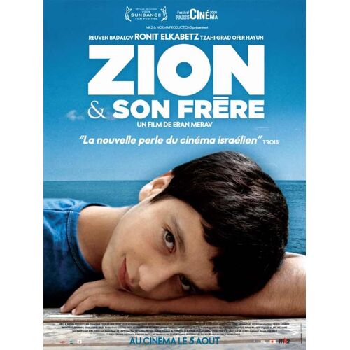 Zion Et Son Frère (Zion And His Brother) - Véritable Affiche De Cinéma Pliée - Format 40x60 Cm - De Eran Merav Avec Reuven Badalov, Ronit Elkabetz, Ofer Hayun, Liya Leyn, Tzahi Grad  - 2009