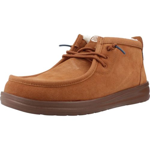 Hey Dude Wally Mid Grip R Warmth Colour Marron