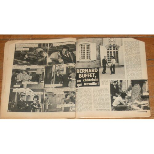 Magazine Roman Photo Les Freres Jacques Dos De Couverture + 2 Pages Intérieures / Bernard Et Annabel Buffet 2 Pages  0