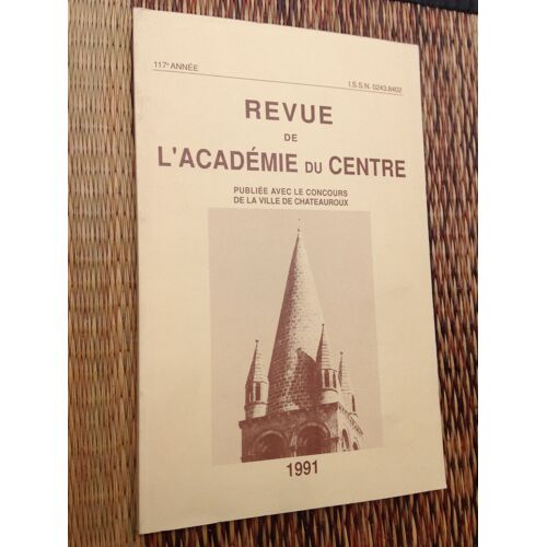 Revue De L'académie Du Centre  117
