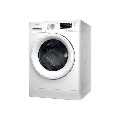 Machine à laver hublot Whirlpool Fresh Care + FFBS 8448 WV FR - 59.5x63x84.5 cm (lxpxh) - 62 litres - 8 kg - 1400 tours/min - blanc