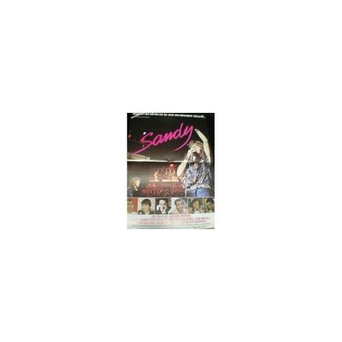 Sandy - Michel Nerval - Luis Rego - Michel Galabru - Affiche De Cinéma Pliée 60x40 Cm