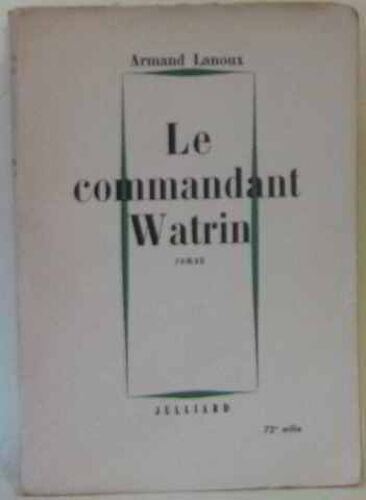 Le Commandant Watrin