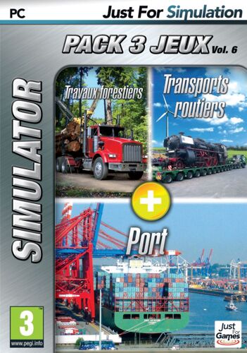 Tripack Travaux Forestiers - Transports Routiers - Port Simulator Pc