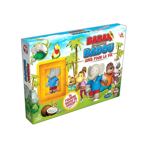 Babar - Les Aventures De Badou - Amis Pour La Vie - Coffret 2 Dvd + Figurine "Badou - Édition Avec Figurine