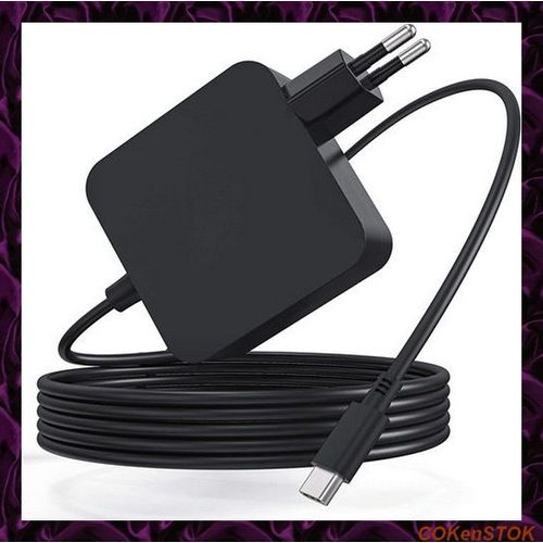 Chargeur USB C 65W pour Dell Latitude 5520 5420 5410 5285 5290 5400 5320 5310 5179 7275 7370 7420 7410 7320 7310 7210 9410 9510 XPS 12 13 9250 9350 9360 9370 9380
