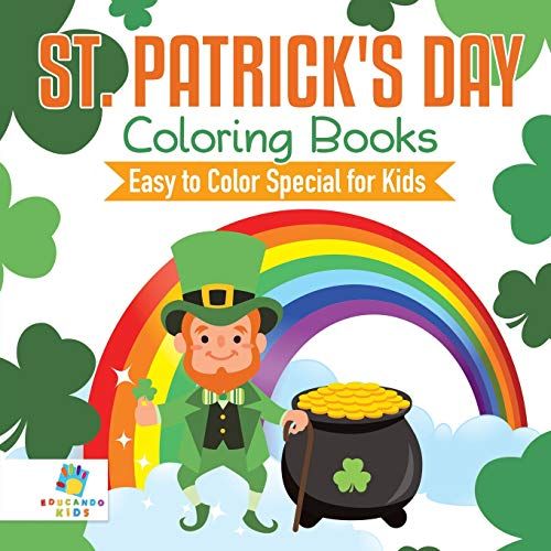 St. Patrick's Day Coloring Books | Easy To Color Special For Kids