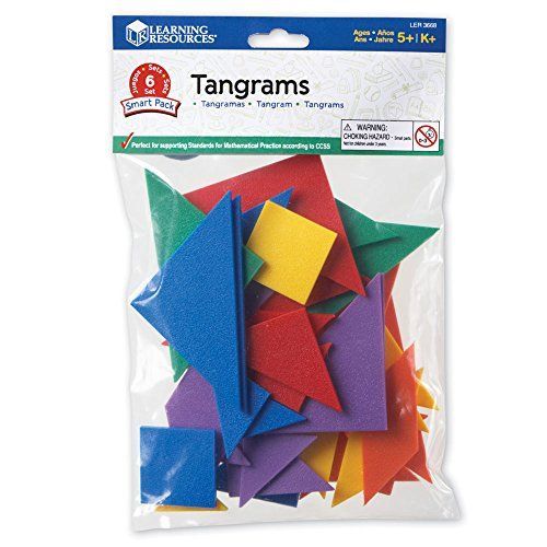 Learning Resources Ler 3668-Tang Rams, 6embouts Dans Le Sac, 4couleurs