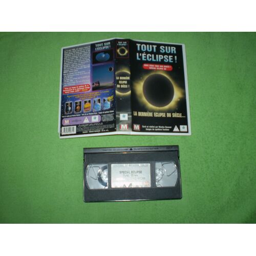 Cassette Vhs * Tout Sur L'eclipse De 1999