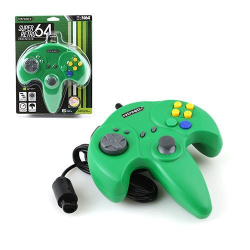 Manette Nintendo 64 Verte