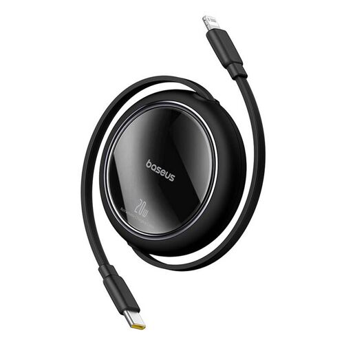 Usb Cable Baseus Free2pull Usb-C To Ip 20w 1m (Black)