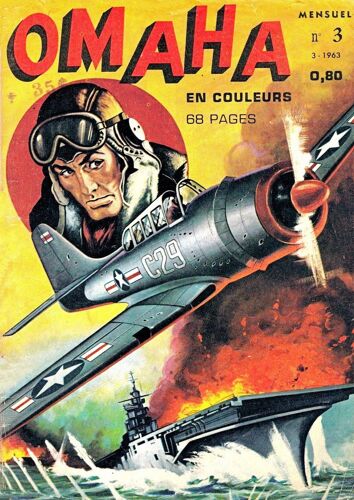 [ B.D. Western / Guerre ] " L'embuscade De Main Jaune " ( Omaha / Jim Glen / Élan Noir ) : Omaha # 3 ( Mars 1963 )