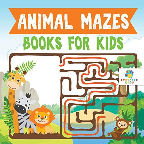 Animal Mazes Books For Kids