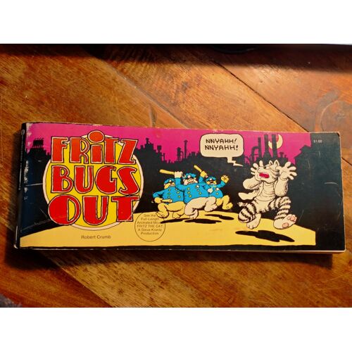 Fritz Bugs Out, Par Robert Crumb, Bd En Anglais