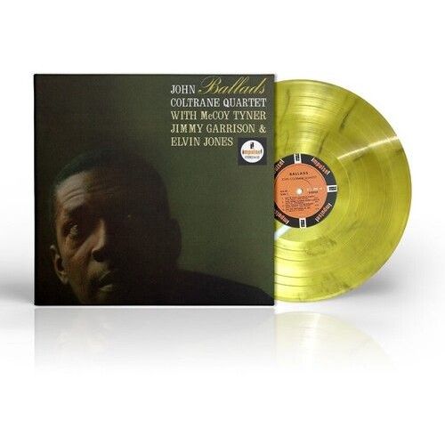John Coltrane - Ballads - Marbled Black & Mustard Yellow Colored Vinyl [Vinyl Lp] Black, Colored Vinyl, Yellow, Italy - Import