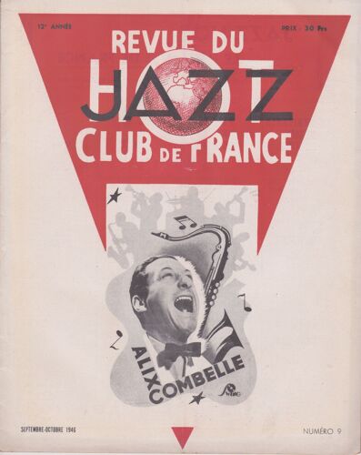Revue Du Hot Jazz Club De France N° 9 Du 01/09/1946