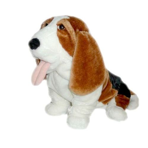 Grande Peluche Doudou Chien -Bassettte Masco  Télé Z Jemini  50cm