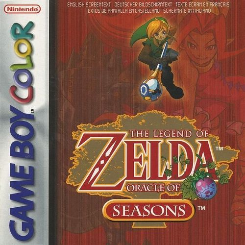 The Legend of Zelda Oracle of Seasons Game Boy Color