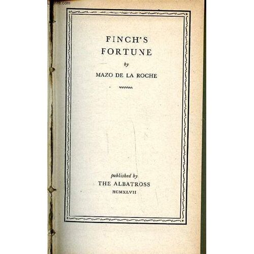 Finch S Fortune
