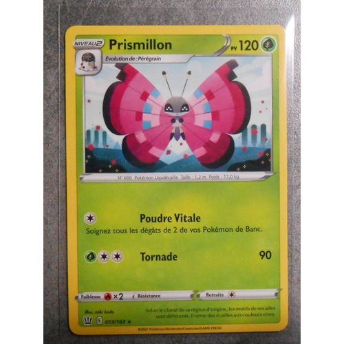 Prismillon 13/163 Rare Style De Combat Pokemon