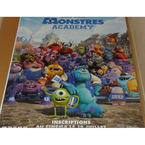 Monstres Academy / Affiche Officielle Cinema 2013