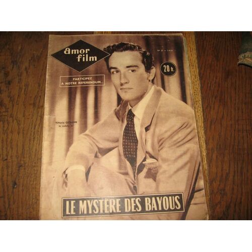 Amor Film  Vittorio Gasmann  1954  N° 23 : Le Mystere Des Bayous