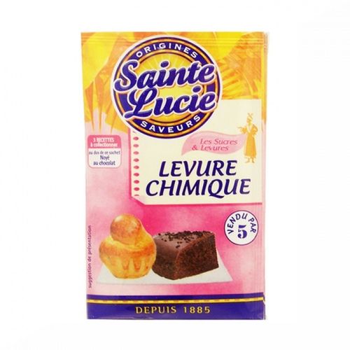 Levure Chimique - Sainte Lucie - 5 Sachets 10g