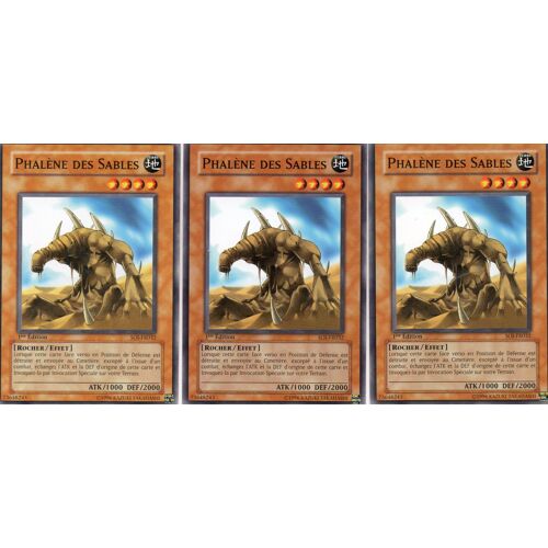 Phalene Des Sables  X3 -  Soi-Fr032 - 1ere  Edition