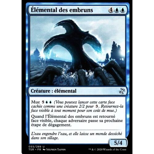 Elémental Des Embruns - Mtg - Spirale Temporelle Remastered - U - 55/289