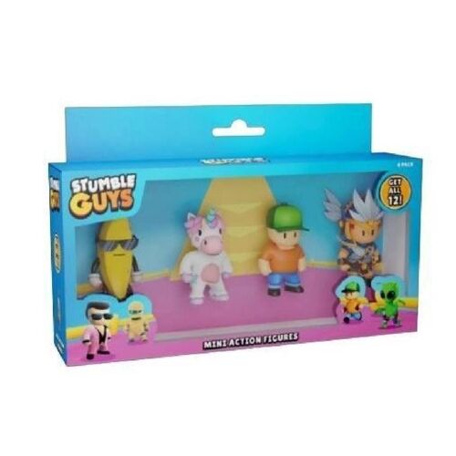 Bandai - Stumble Guys - Mini Action Figures 4 Pack -Window Box