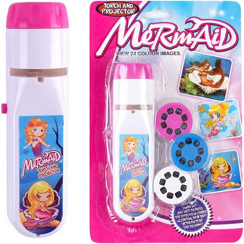 Projecteur De Diapositives Sirène Projection De La Lumière De La Lampe-Torches Torche Éducatif Bébé Cadeau