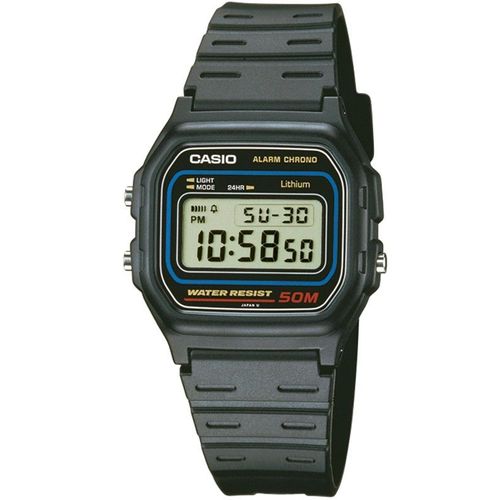 Casio Montre Noir Digital Hommes W-59-1vqes