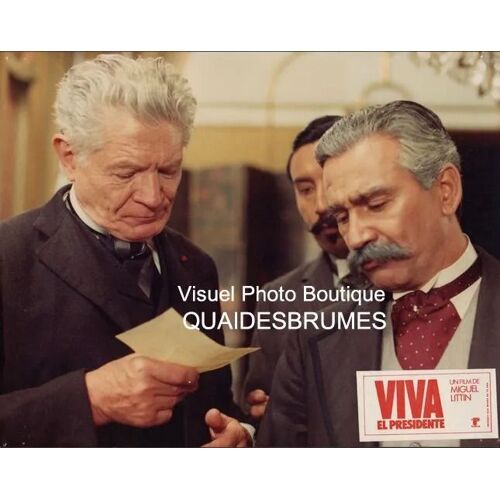 Viva El Presidente - El Recurso Del Metodo: Jeu De Photos Glacées D'exploitation Cinématographique -Format 23.5x30 Cm - De Miguel Littin Avec Nelson Villagra, Ernesto Gómez Cruz, Salvador Sánchez 1978