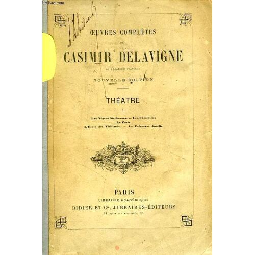 Oeuvres Completes, Theatre, 3 Tomes