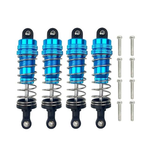 D'amortisseur d'huile avant et arrière en métal pour H16 16207 16208 16209 16210 1/16 RC voiture mises à niveau pièces, 2 4 pièces