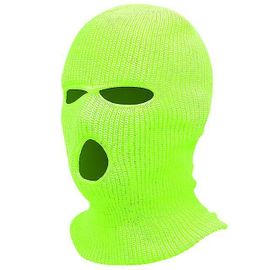 Balaclava Unisexe Hiver Chaud Et Anti-Vent Pour Hommes Et Femmes - Tissu Acrylique Et Coton Mélangé Pour Activités Extérieures En Hiver 2021