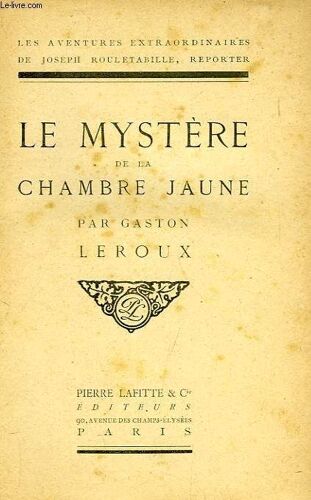 Le Mystere De La Chambre Jaune
