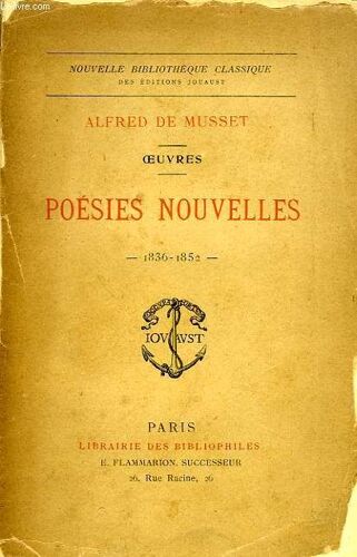 Poesies Nouvelles, 1836-1852