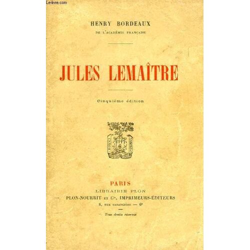 Jules Lemaitre