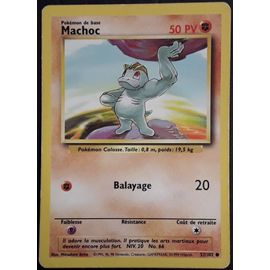 Carte Pokémon Machoc 52/102 - Set De Base Wizards (Fr)