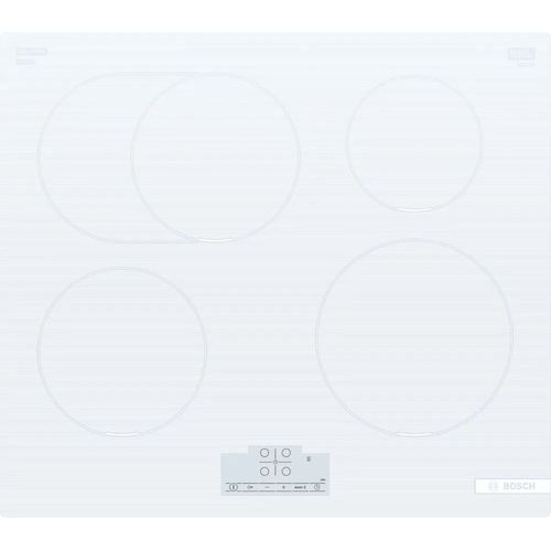 Bosch Serie 6 PIF612BB1E plaque Blanc Intégré 60 cm Plaque avec zone à induction 4 zone(s)