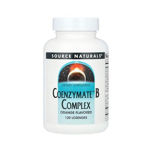 Source Naturals, Complexe De Vitamines B Coenzymate¿, Orange, 120 Pastilles 