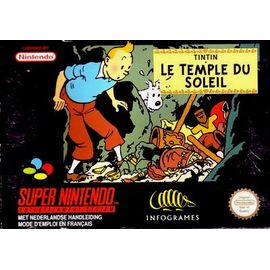 Tintin Et Le Temple Du Soleil Snes Super Nintendo