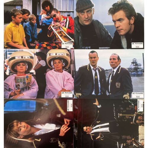 Les Virtuoses - Brassed Off: Jeu De 6 Photos D'exploitation Cinématographique - Format 21x29,5 Cm - De Mark Herman Avec Pete Postlethwaite, Philip Jackson, Jim Carter, Ewan Mcgregor - 1997